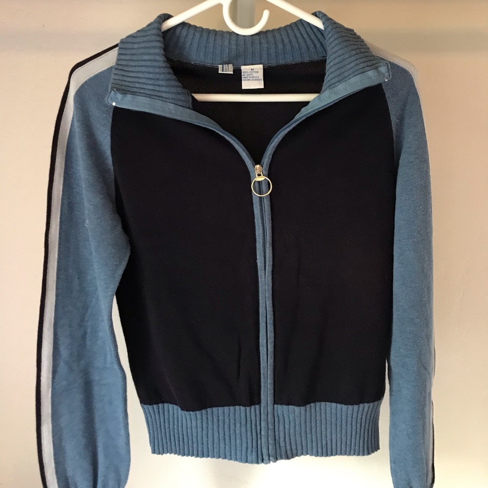 Cotton zip-up